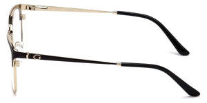 buy Guess Women's Black Geometric Eyeglasses (GU2583)