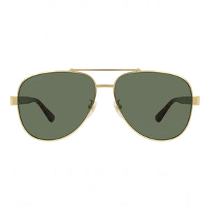 Gucci Aviators Aviator Sunglasses for Unisex — front view, Plastic Injected frame