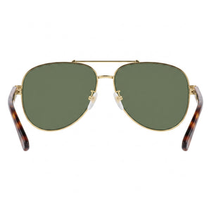 Gucci Aviators Aviator Sunglasses for Unisex — interior view, Non-Polarized lens detail