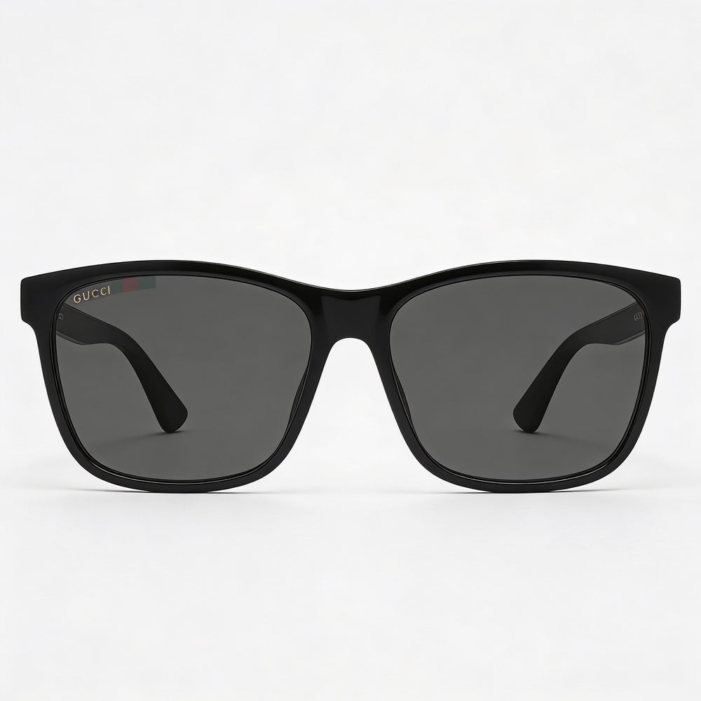 Gucci GG0746S Square Sunglasses for Men — front view, Injected Plastic frame