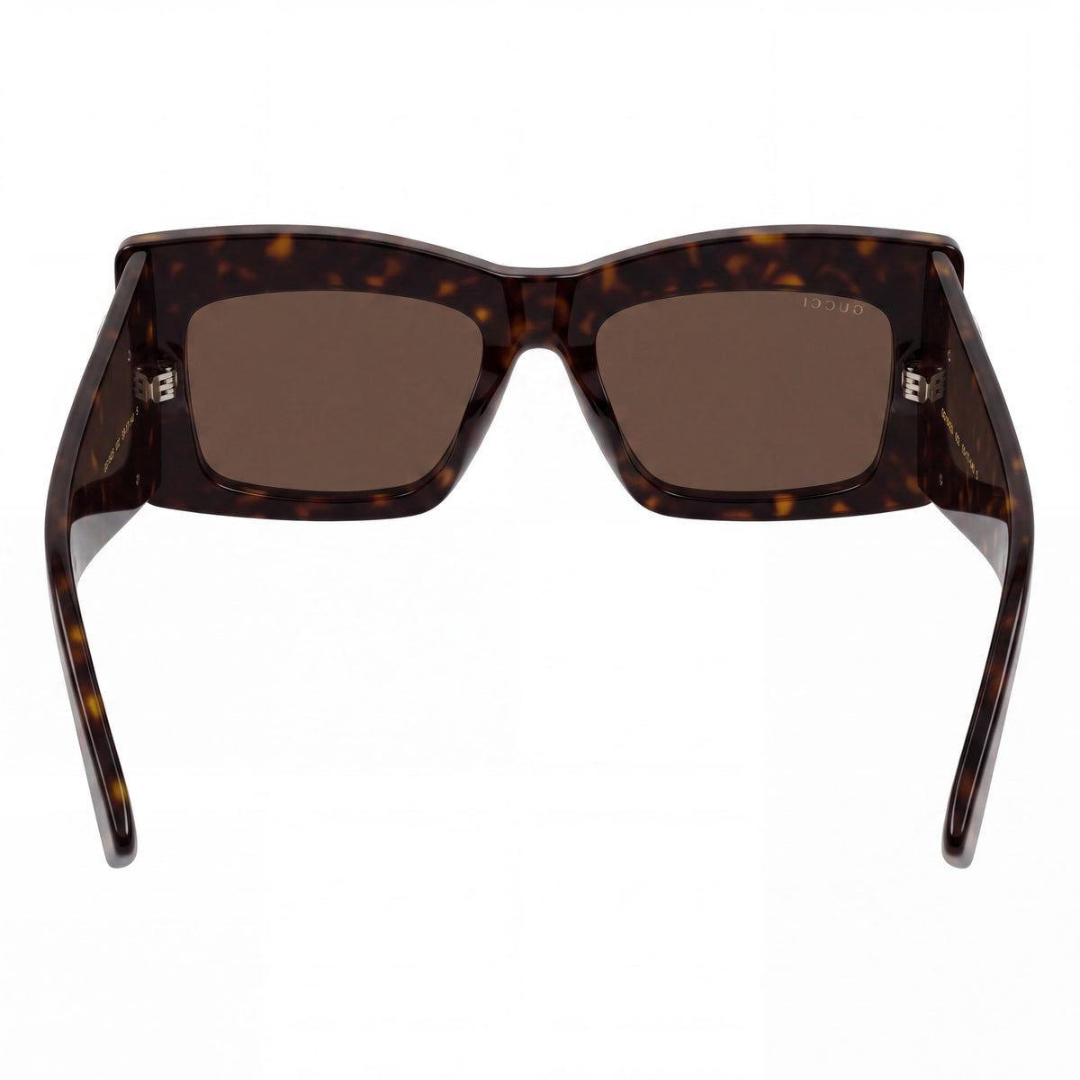 Gafas de sol unisex Gucci rectangulares clásicas negras, 53 mm, Photo 4