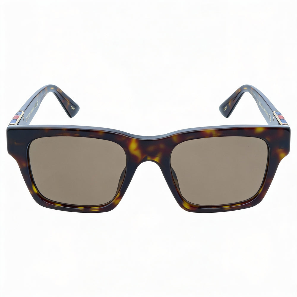 Gucci Classic Square Sunglasses Unisex — front view, Acetate frame