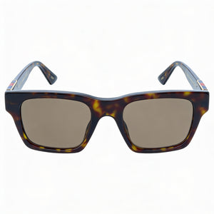 Gucci Classic Square Sunglasses Unisex — front view, Acetate frame