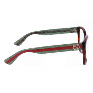 Gucci Gg0038o-002 Square Eyeglasses for Women — front view, Plastic