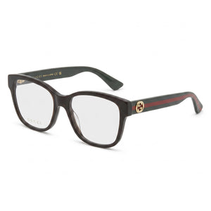 Gucci GG0038ON-011 Black Square Eyeglasses for Women, Plastic frame