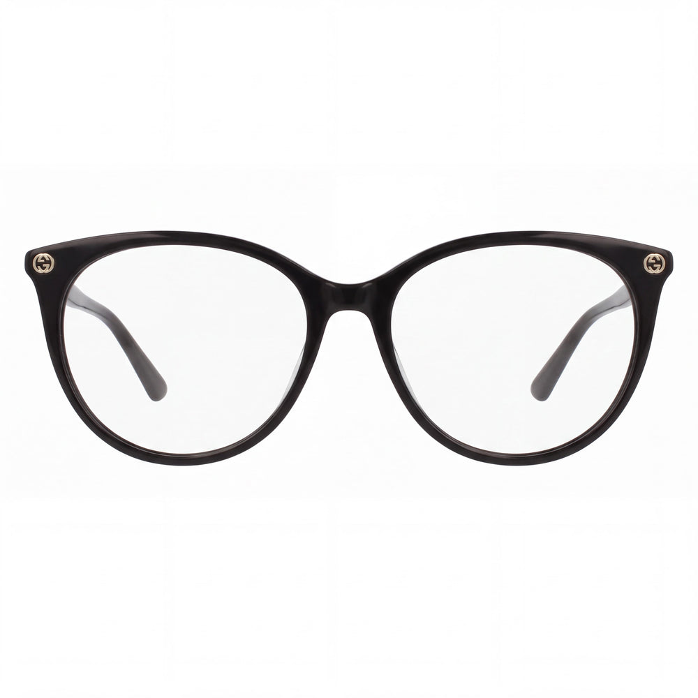Gucci Gg0093o-001 Cateye Eyeglasses for Women — front view, Acetate