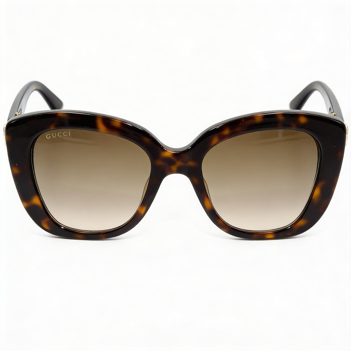 Gucci GG0327S-002-52 Havana Brown Square Sunglasses for Women, 52mm, Photo 2