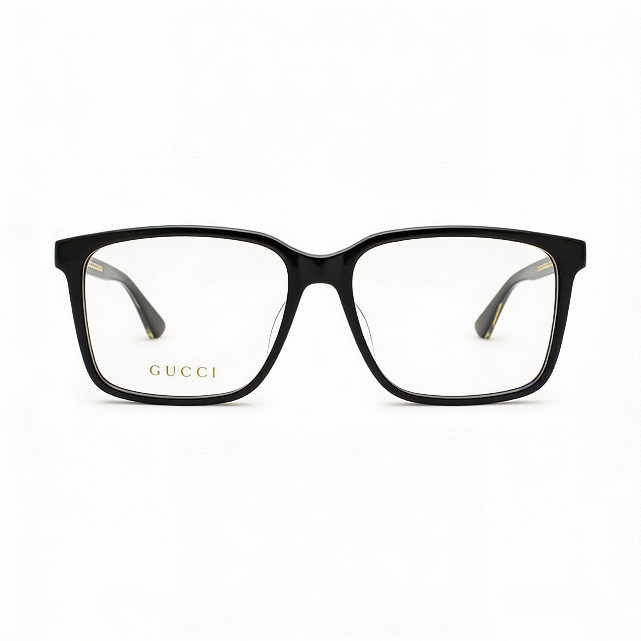 Gafas Rectangulares Negras Gucci GG0385OA-001 para Hombre, Photo 2