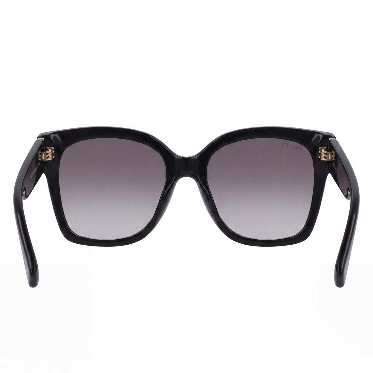 Gafas de sol cuadradas para mujer Gucci GG0459S, negro-dorado-gris, 54 mm, Photo 4