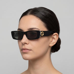 Gucci GG0516S Black Sunglasses Women — lifestyle wear, beach and water activities