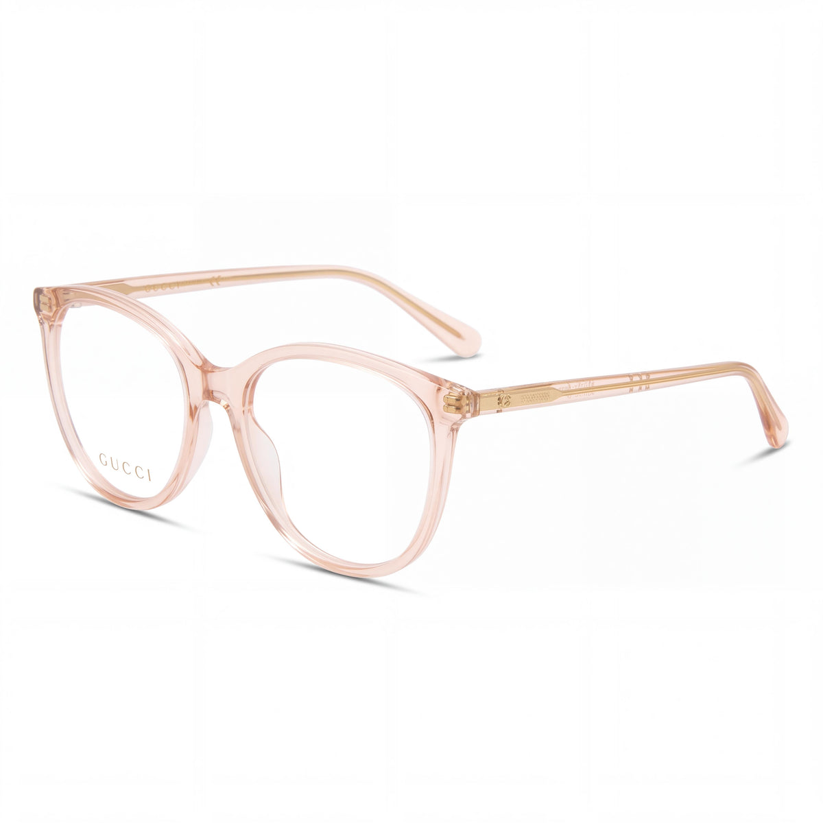 Gucci Gg0550o-012 Transparent Nude Cat Eye Eyeglasses for Women, 53mm, Photo 1