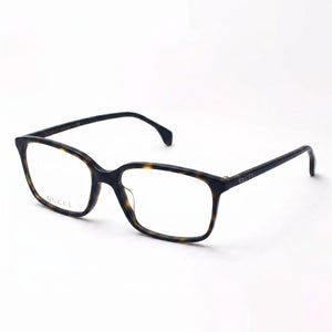 Gucci GG0553OA 002 52 Havana Rectangle Eyeglasses for Men, Plastic frame