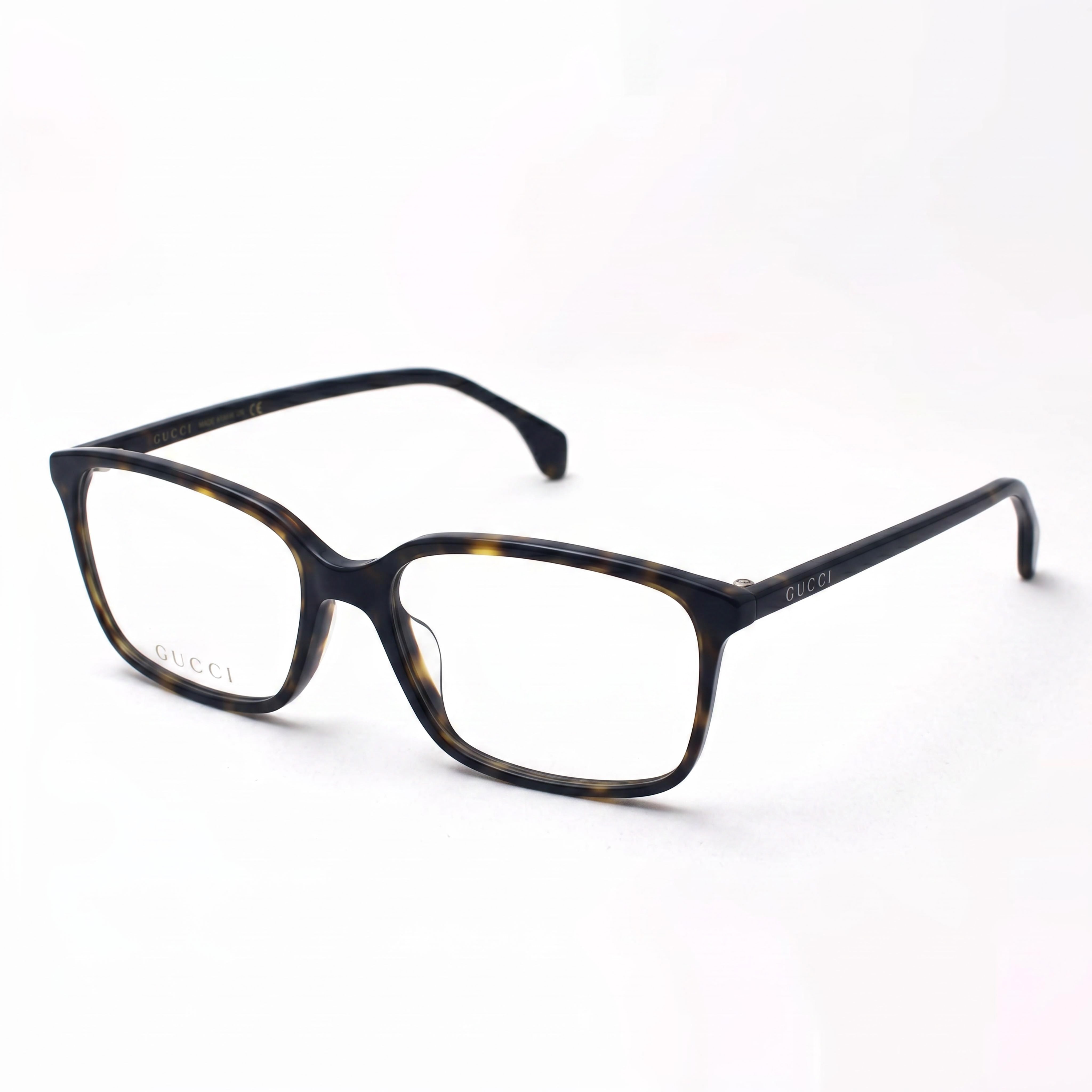 Gafas Rectangulares de Hombre Gucci GG0553OA 002 52 Havana, Photo 1