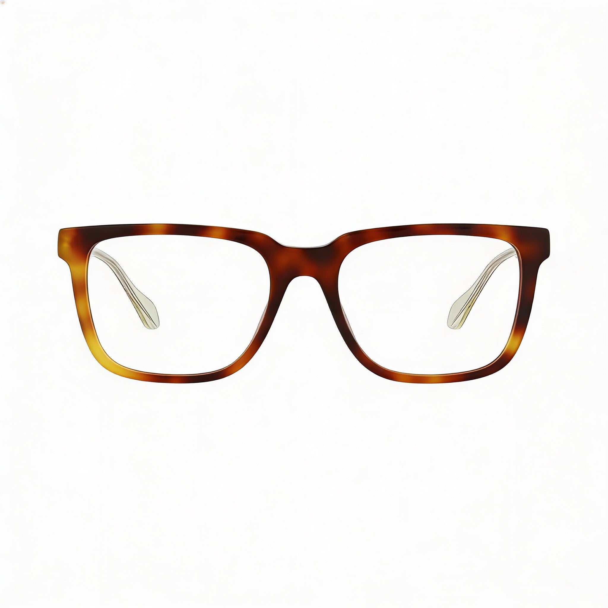 Gucci GG0560O 006 Havana Crystal Rectangle Eyeglasses for Men, Photo 2
