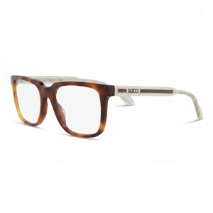 Gucci GG0560O 006 Havana Rectangle Eyeglasses for Men, Acetate frame