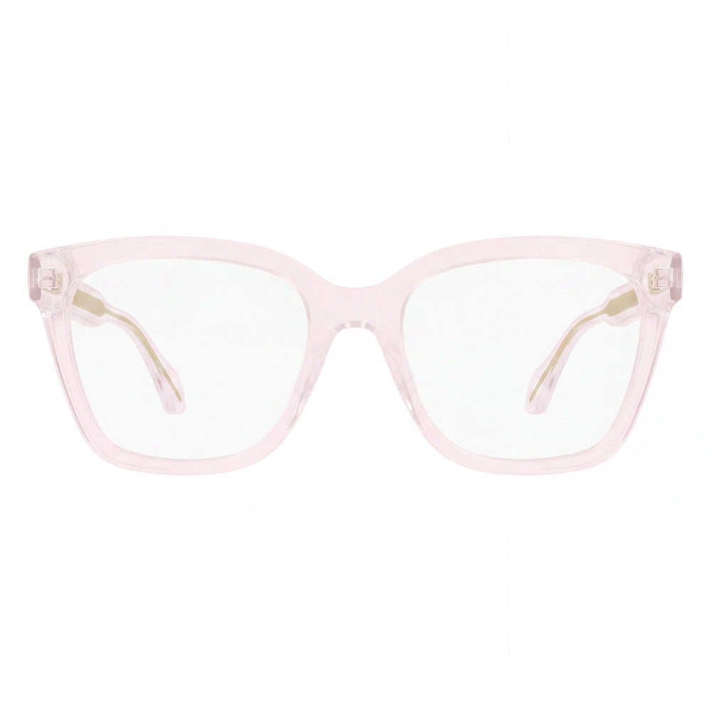 Gucci GG0566ON-004 Rectangle Eyeglasses for Women — front view, Acetate