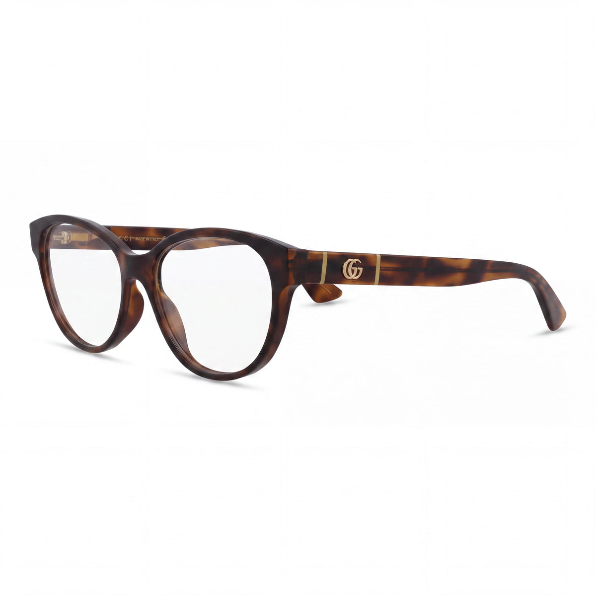 Gafas de ver Gucci GG0633O-002 Havana ojo de gato para mujer, 54mm, Photo 1