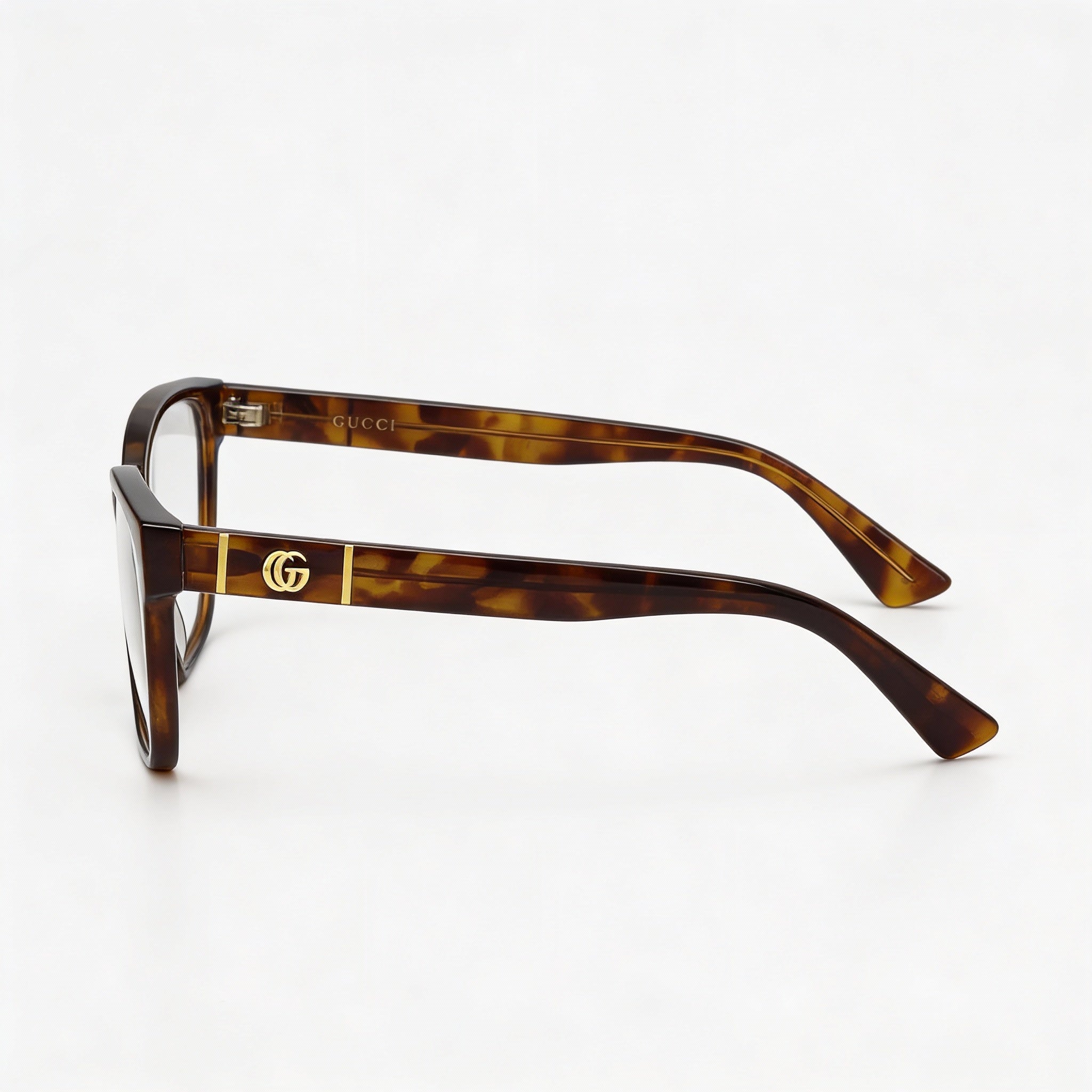 Gucci GG0634O Havana Rectangle Eyeglasses for Women, Plastic 55mm, Photo 2