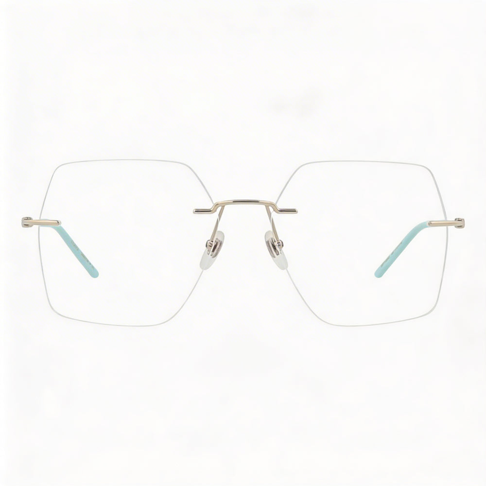 Gucci gg0683o-30008571-002 Square Eyeglasses for Women — front view, Metal