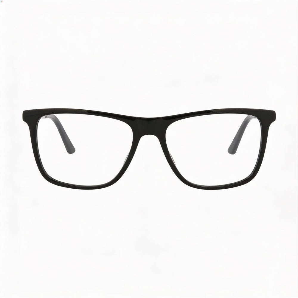 Gucci GG0691O 004 Square Eyeglasses for Men — front view, Acetate