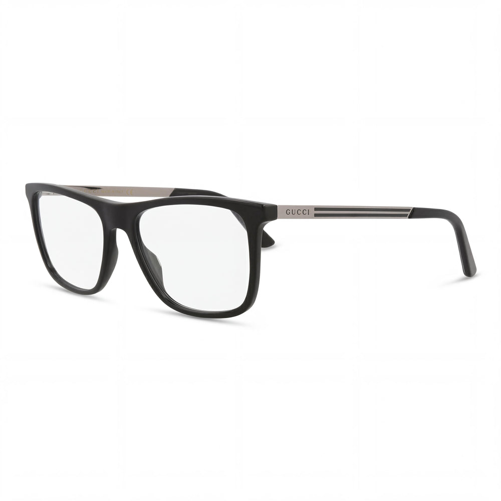 Gucci GG0691O 004 Black Square Eyeglasses for Men, Acetate frame