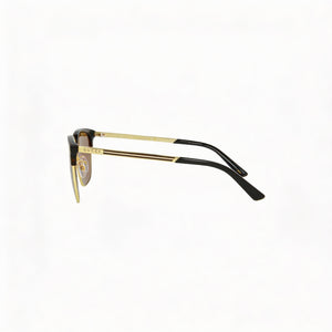 Gucci GG0697S Square Sunglasses Unisex — side view, Non-Polarized Nylon lens