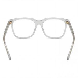 Gucci GG0737O Rectangle Eyeglasses Men — side view, Transparent Acetate temples