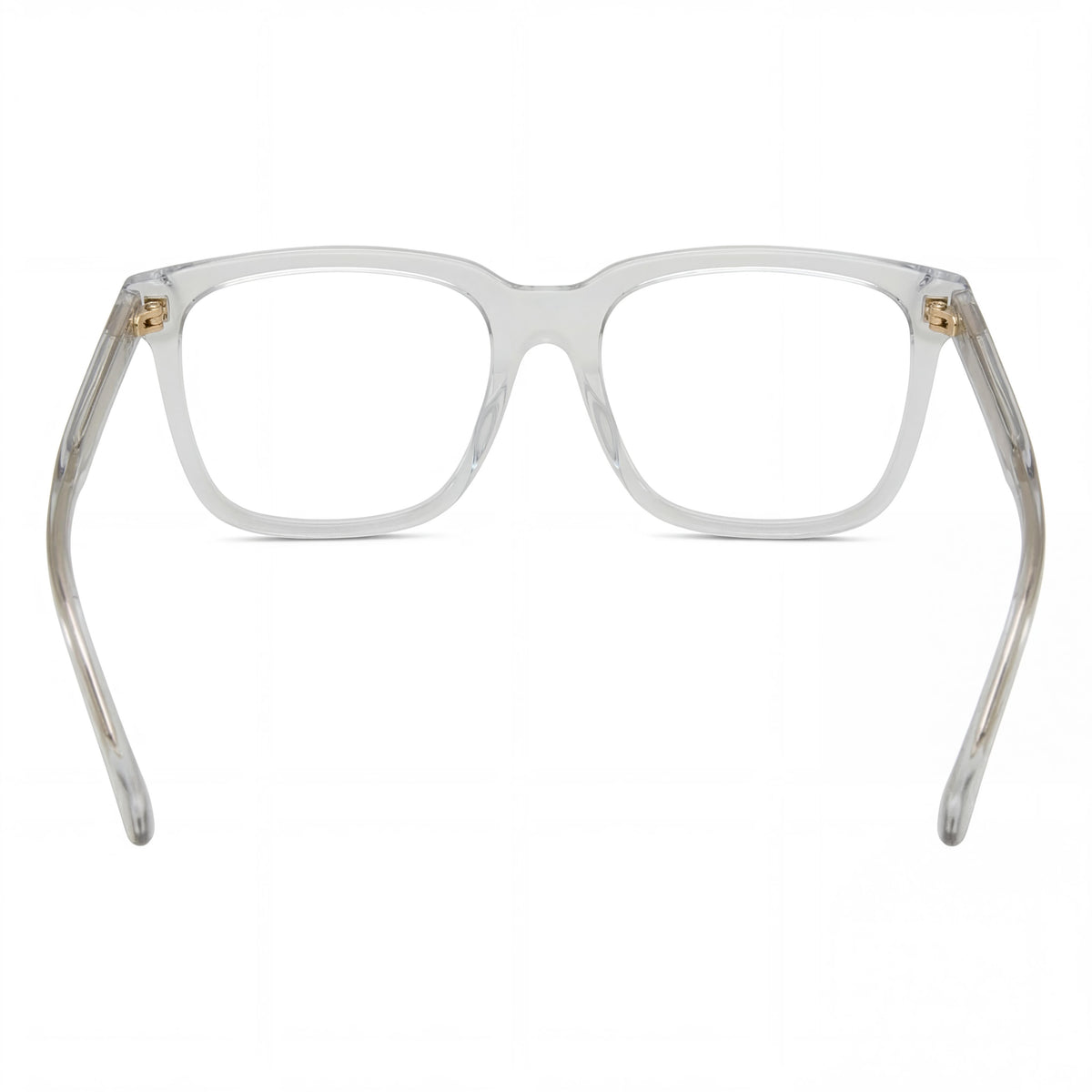 Gafas Rectangulares Gucci GG0737O Grises Transparentes Brillantes para Hombre, Photo 3
