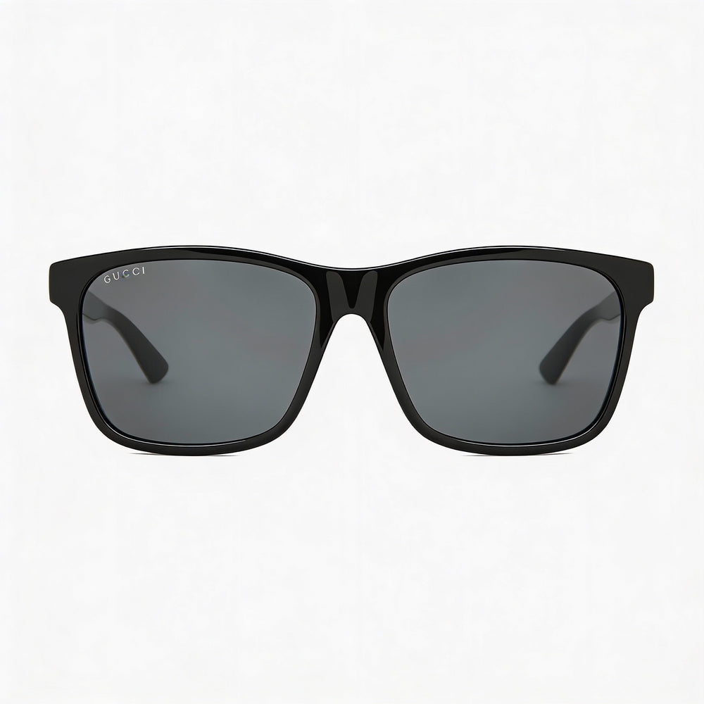 Gucci Gg0746sa-001 Square Sunglasses for Women — front view, Injected Plastic frame