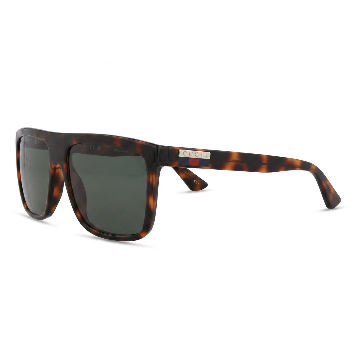 Gucci GG0748S Havana Square Sunglasses for Women, 59mm, Photo 1