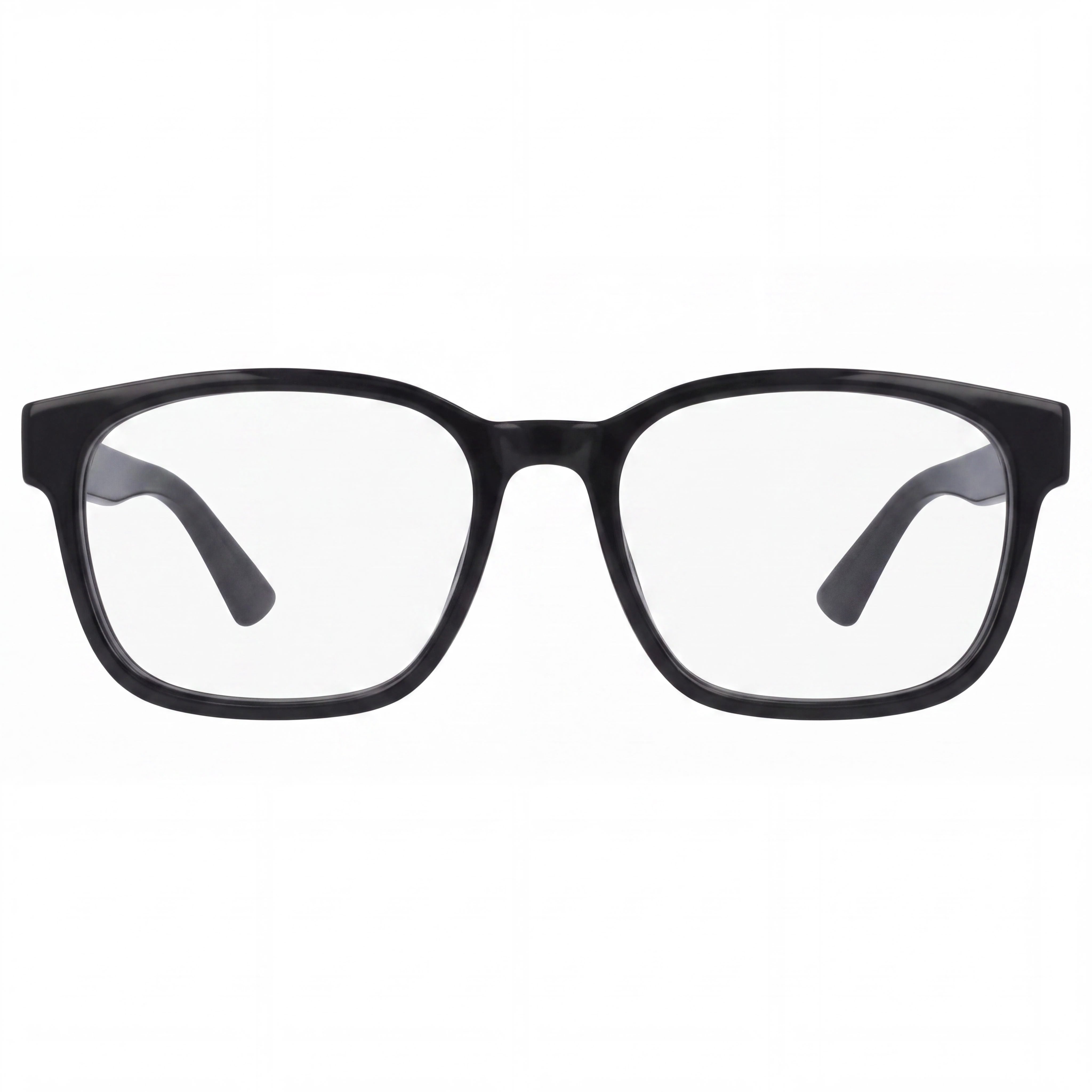 Gucci GG0749O-004 Black Rectangle Eyeglasses for Men, Plastic, Photo 2
