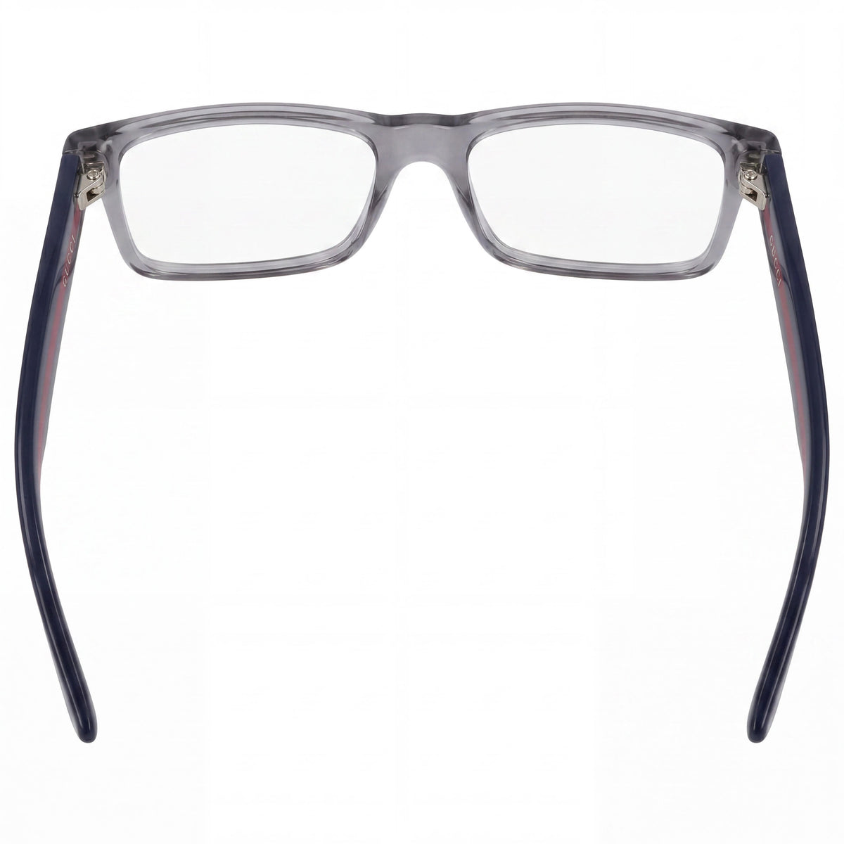 Gucci GG0752O Gray Rectangle Eyeglasses for Men, Acetate, Photo 2