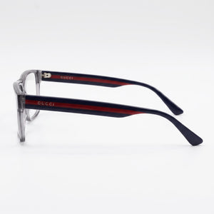 Gucci GG0752O Rectangle Eyeglasses for Men — front view, Acetate