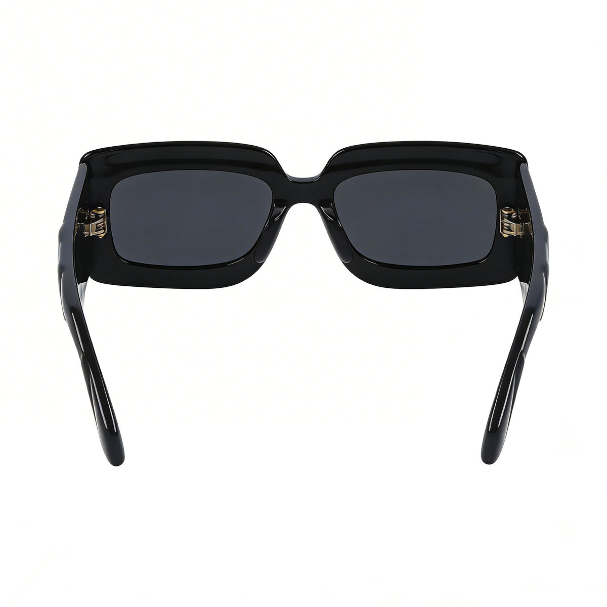 Gucci GG0811S Black-Black-Grey Rectangle Sunglasses for Women, 53mm, Photo 3