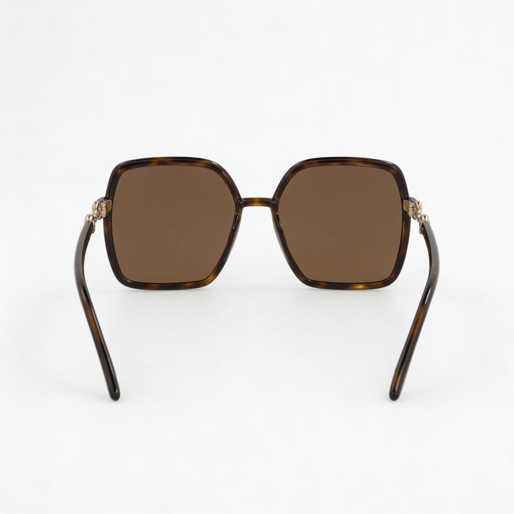 Gucci GG0890S 002 Square Sunglasses for Women — front view, Injection frame