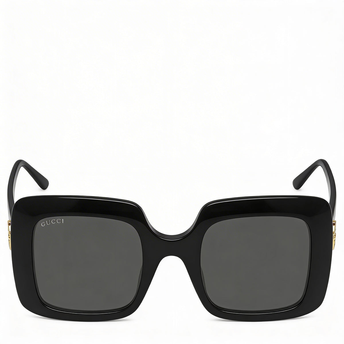 Gafas de sol cuadradas para mujer Gucci GG0896S en negro, 52 mm, Photo 2