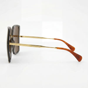 Gucci Gg0903s-001 Square Sunglasses for Women — front view, Plastic frame