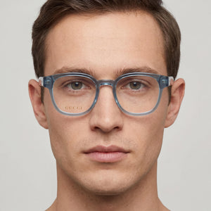 Gucci GG0927O Blue Eyeglasses Men — lifestyle wear, office and reading