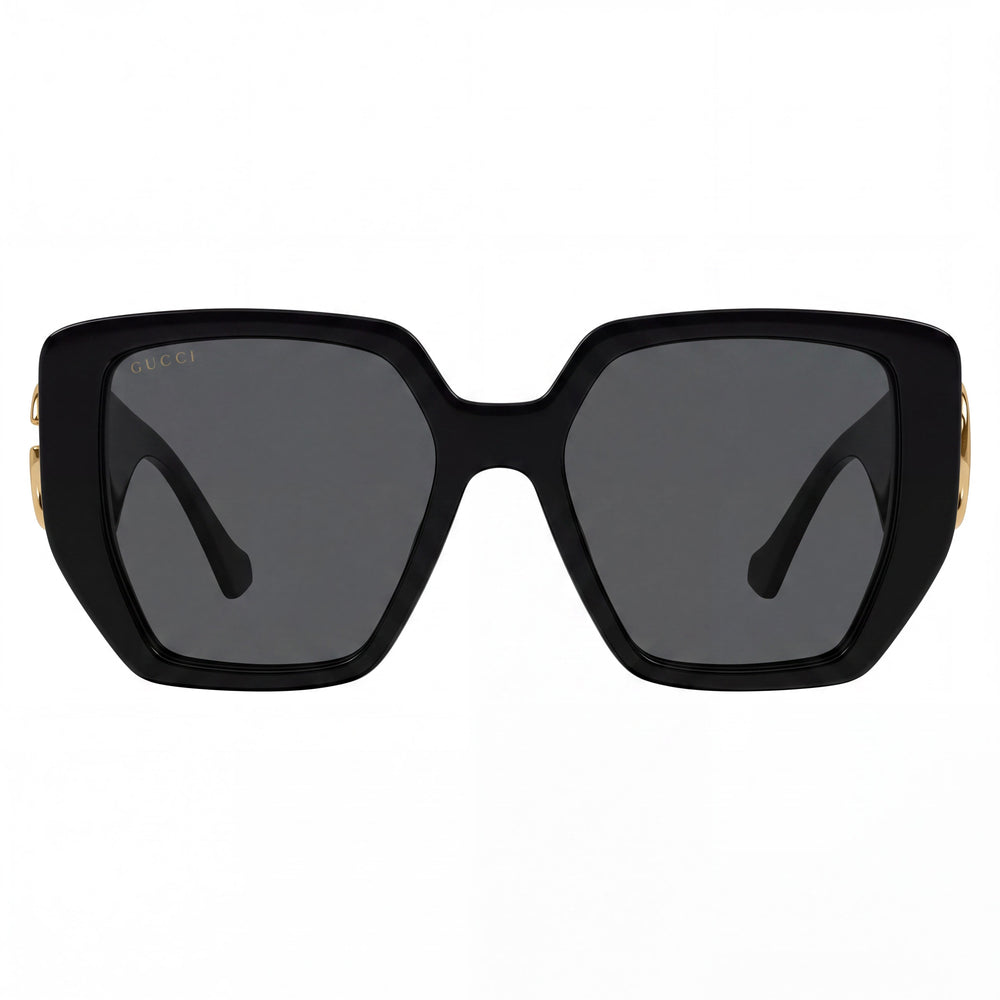 Gucci GG0956S Cat Eye Sunglasses for Women — front view, Plastic frame