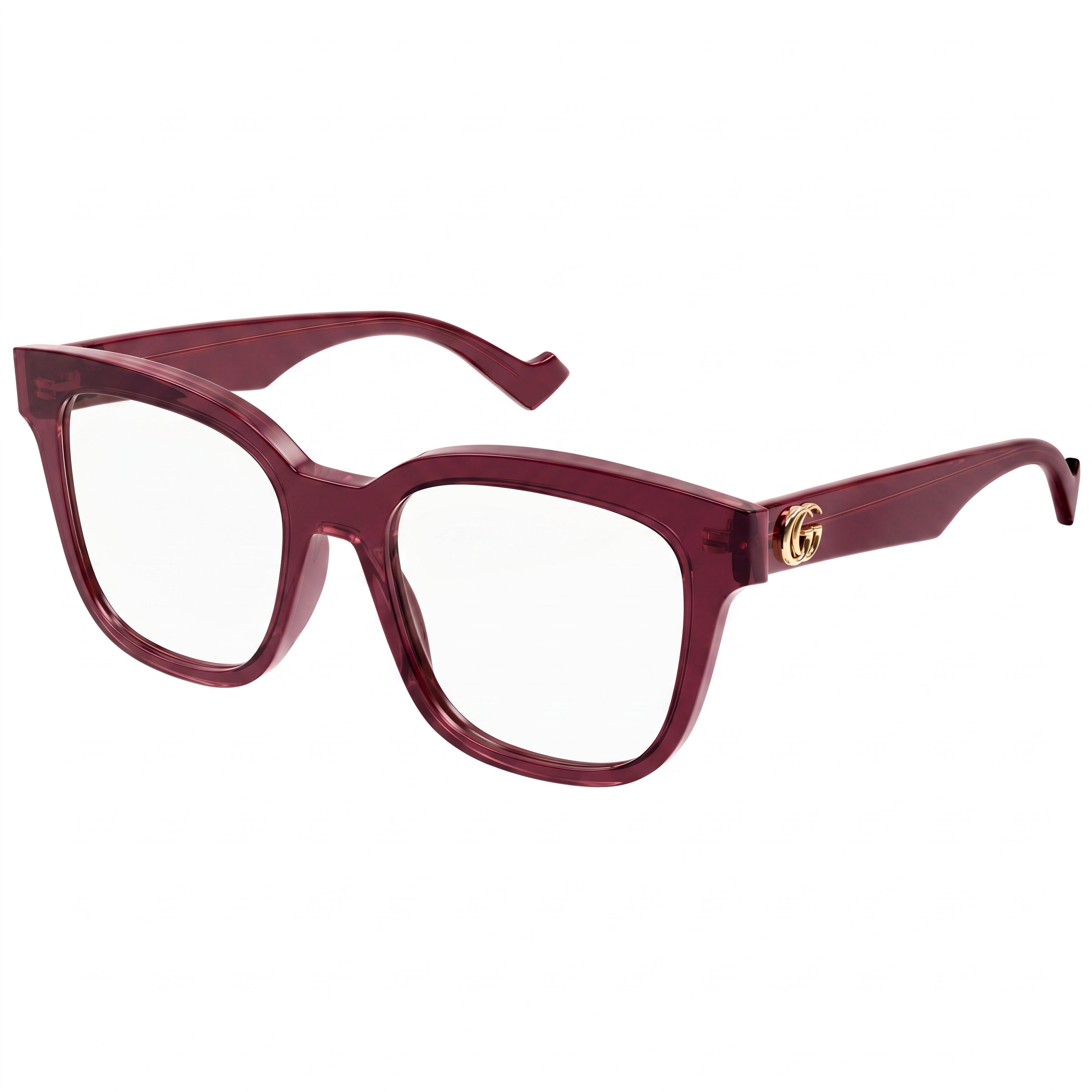 Gafas Unisex Cuadradas Gucci GG0958O 006 52 Burdeos, Acetato, Photo 1