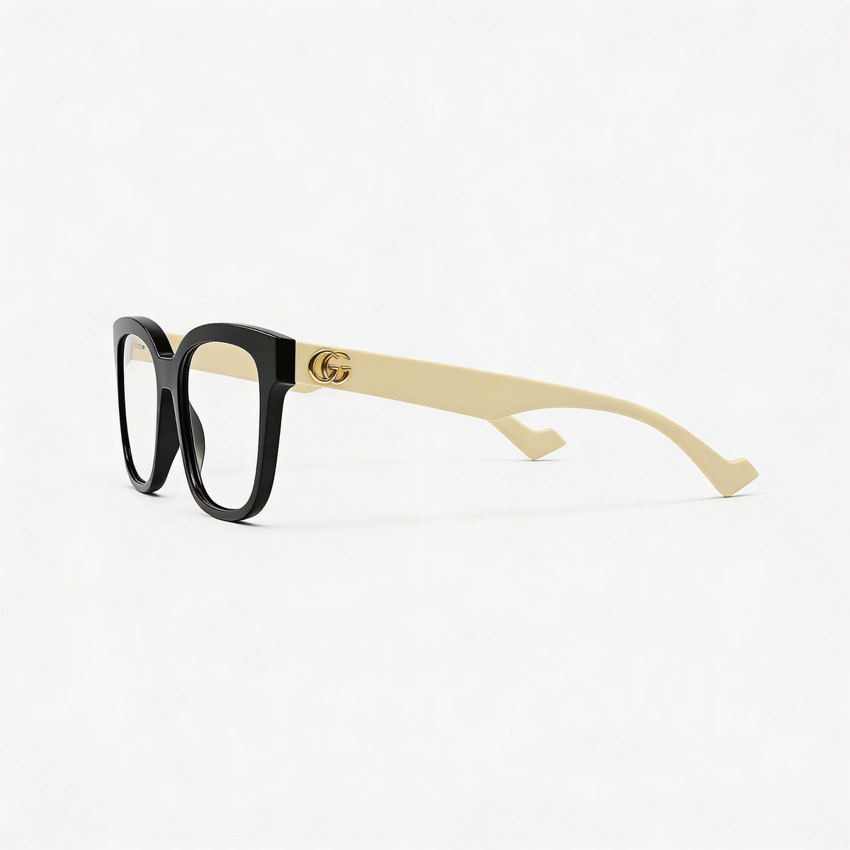 Gafas cuadradas unisex Gucci GG0958O negras, plástico 52 mm, Photo 3
