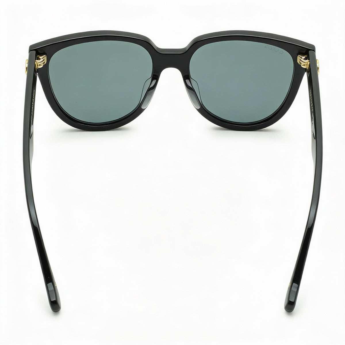 Gafas de sol ovaladas Gucci Gg0960sa-002 negras y grises para mujer, 55 mm, Photo 3