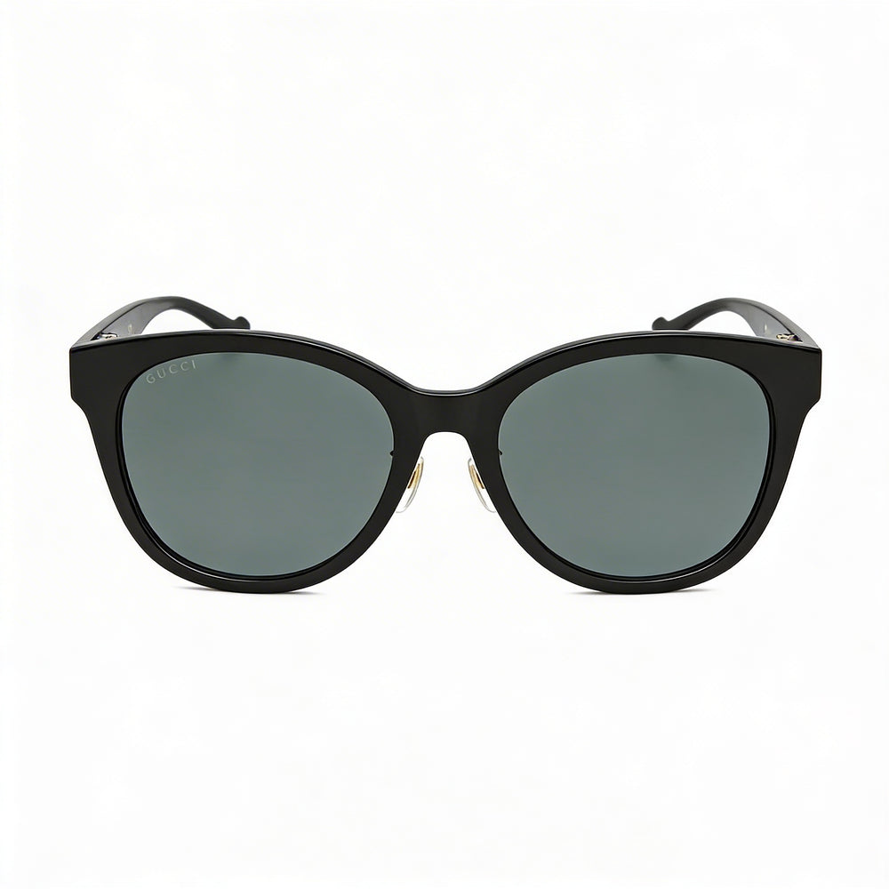 Gucci GG1002SK Oval Sunglasses for Women — front view, Plastic frame