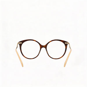 Gucci gg1009o-30011765-001 Round Eyeglasses for Women — front view, Acetate