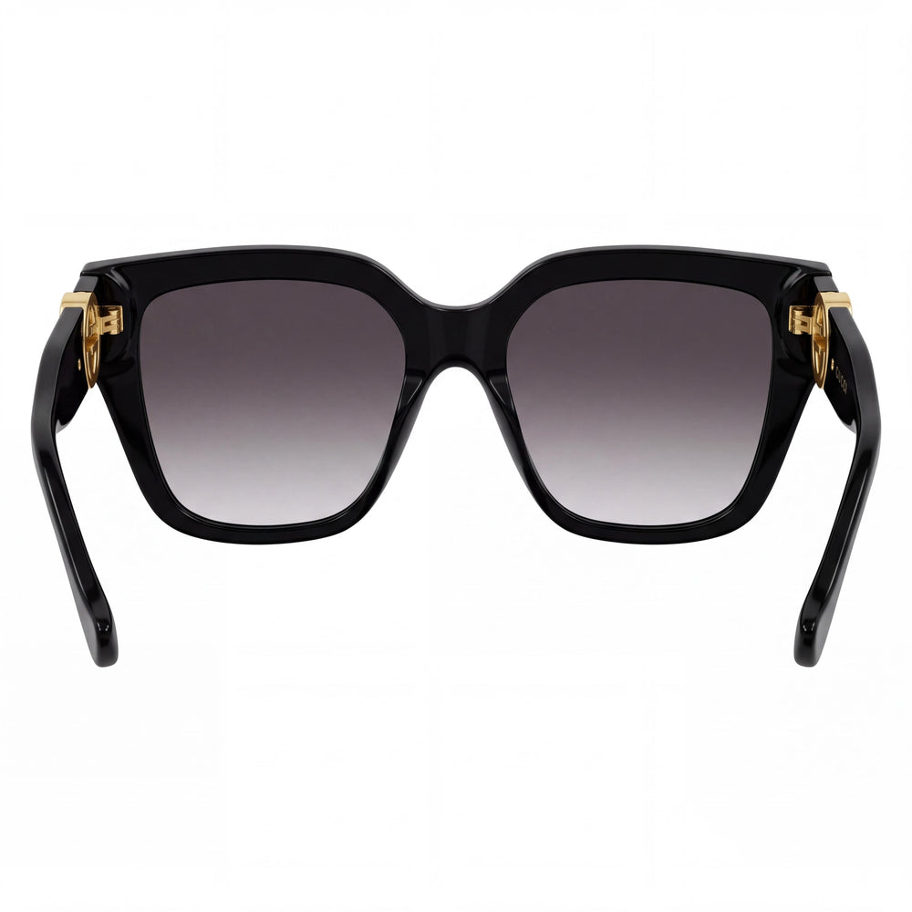 Gucci Gg1023s 008 Cat Eye Sunglasses for Women — front view, Injected Plastic frame
