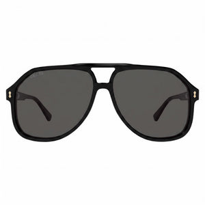 Gucci GG1042S Aviator Sunglasses for Men — front view, Plastic frame