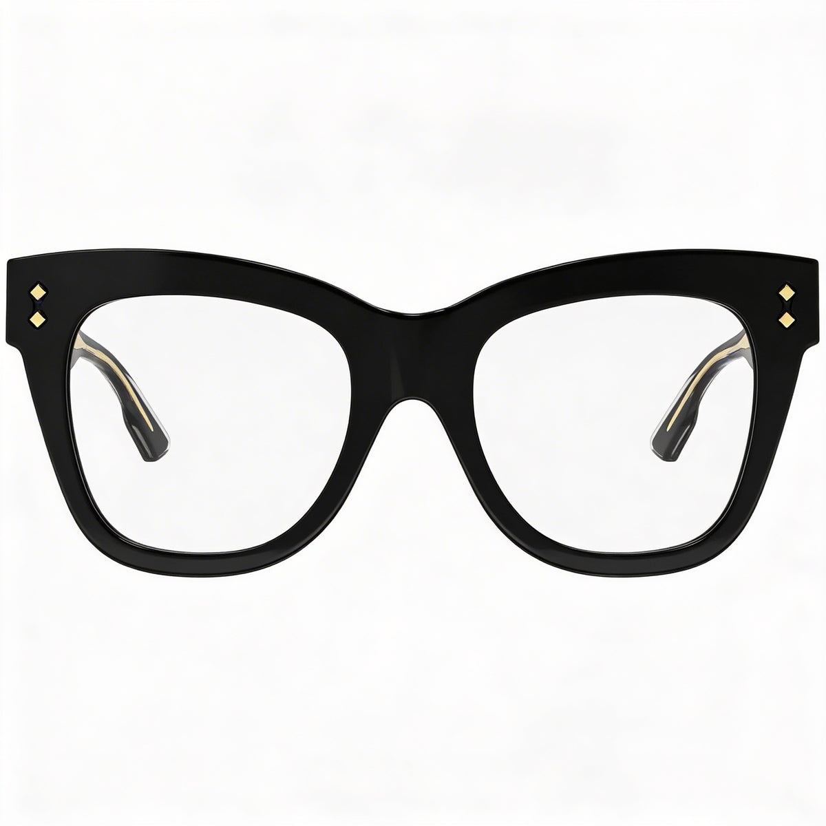 Gucci Gg1082o-001 Black Cat Eye Eyeglasses for Women, Acetate 50mm, Photo 2