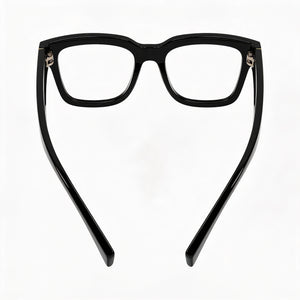 Gucci GG1138O-001 Square Eyeglasses Unisex — front view, Acetate