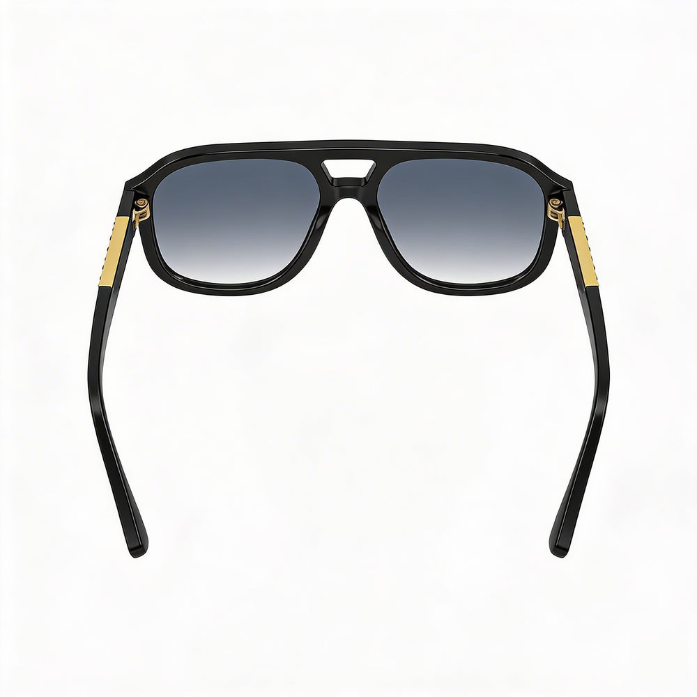 Gucci Gg1188s 002 Aviator Sunglasses Unisex — front view, Aluminium frame