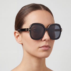 Gucci GG1240S Black Sunglasses Women — lifestyle wear, terrace lunches and slow afternoons